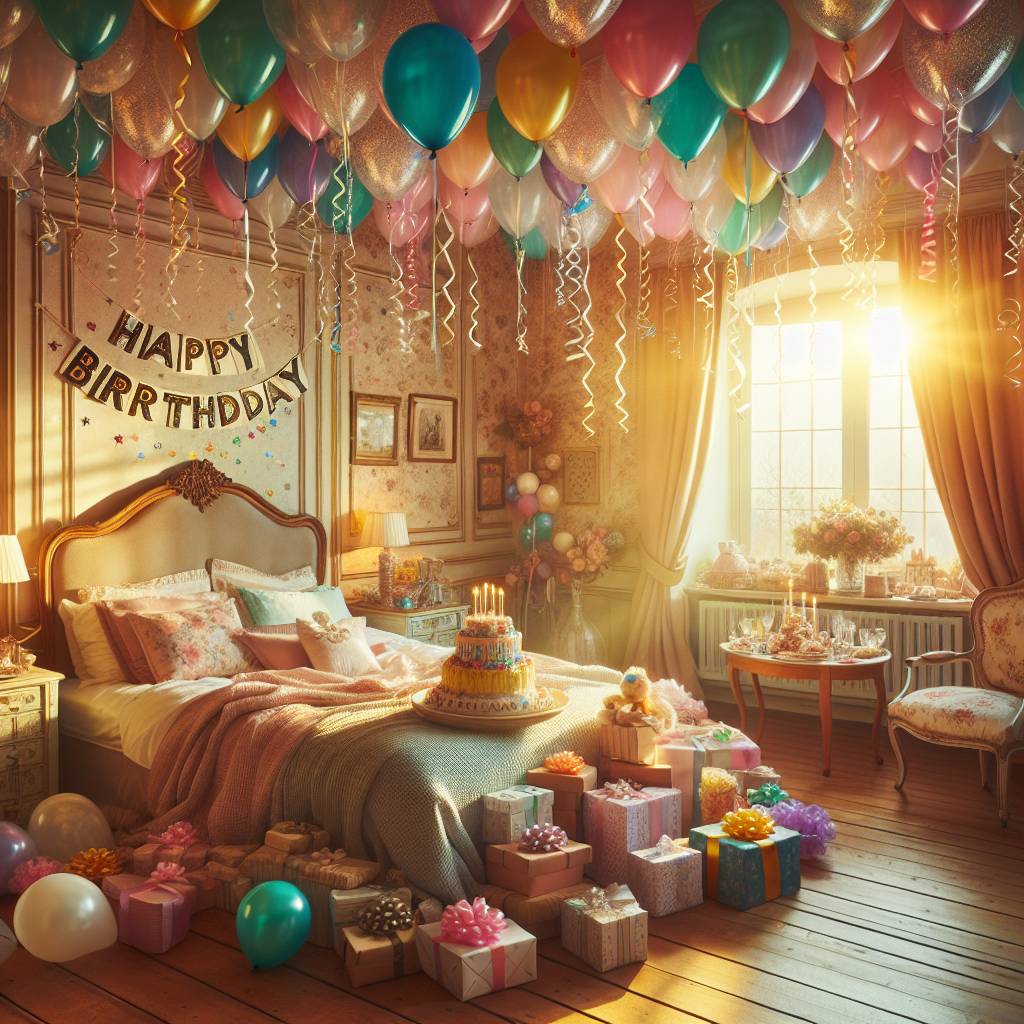 10 Creative Birthday Bedroom Decoration Ideas