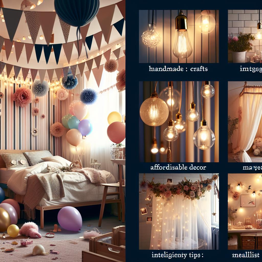 Budget-Friendly Tips For Birthday Bedroom Decorations