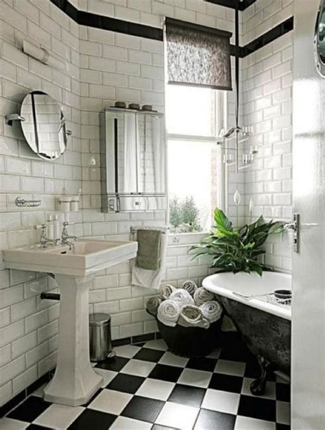 Chic Black And White Tile Bathroom Ideas For A Timeless Look