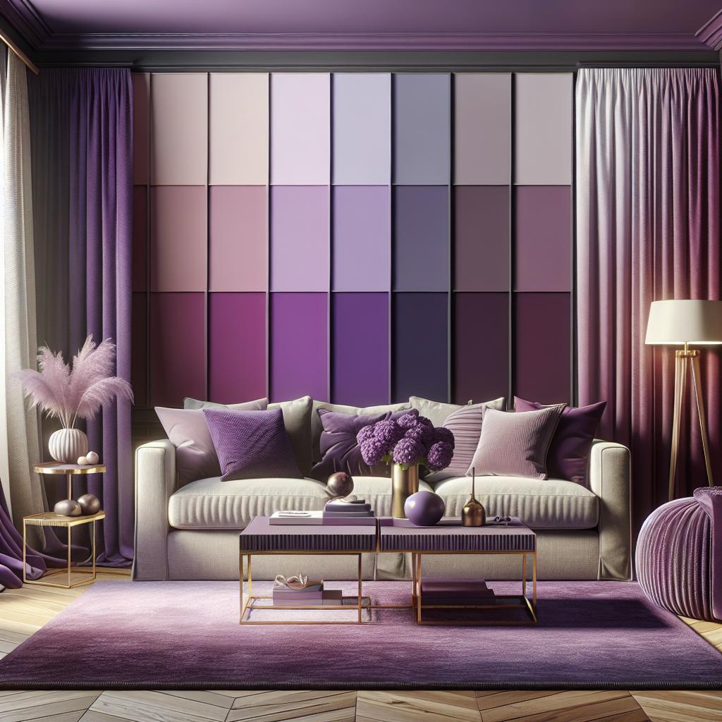 Choosing The Right Shades For Your Purple Color Palette