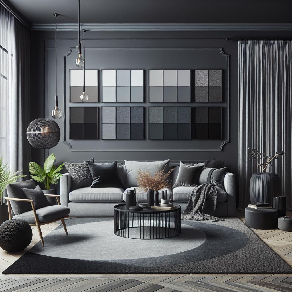 Choosing The Right Shades Of Black And Grey