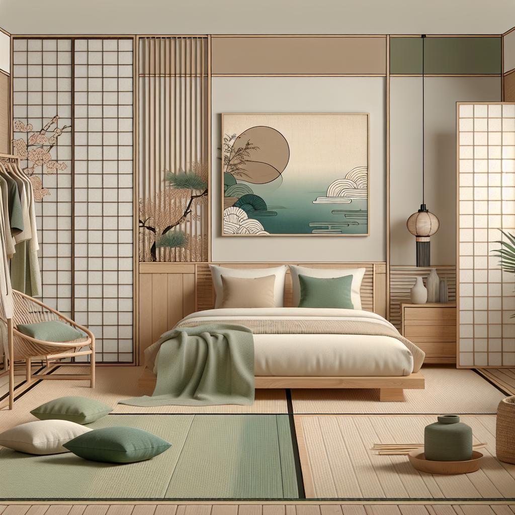 Color Schemes For A Japanese-Inspired Bedroom