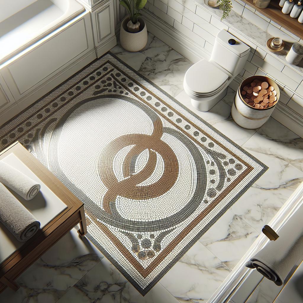 Combining Penny Tiles With Other Materials