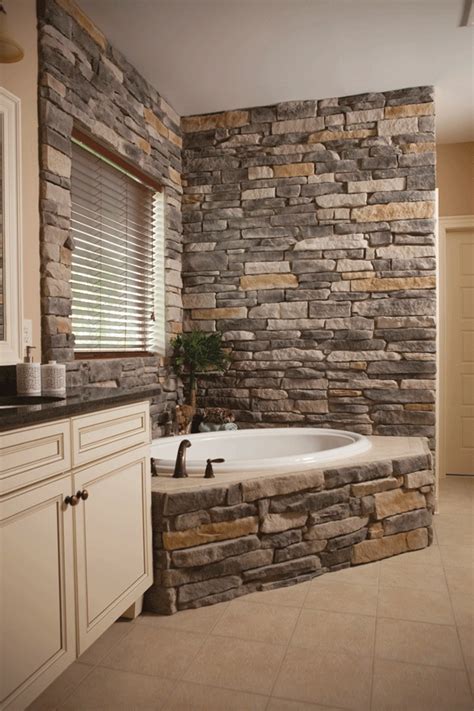 Elegant Glass And Stone Bathroom Wall Tile Ideas For A Luxurious Look