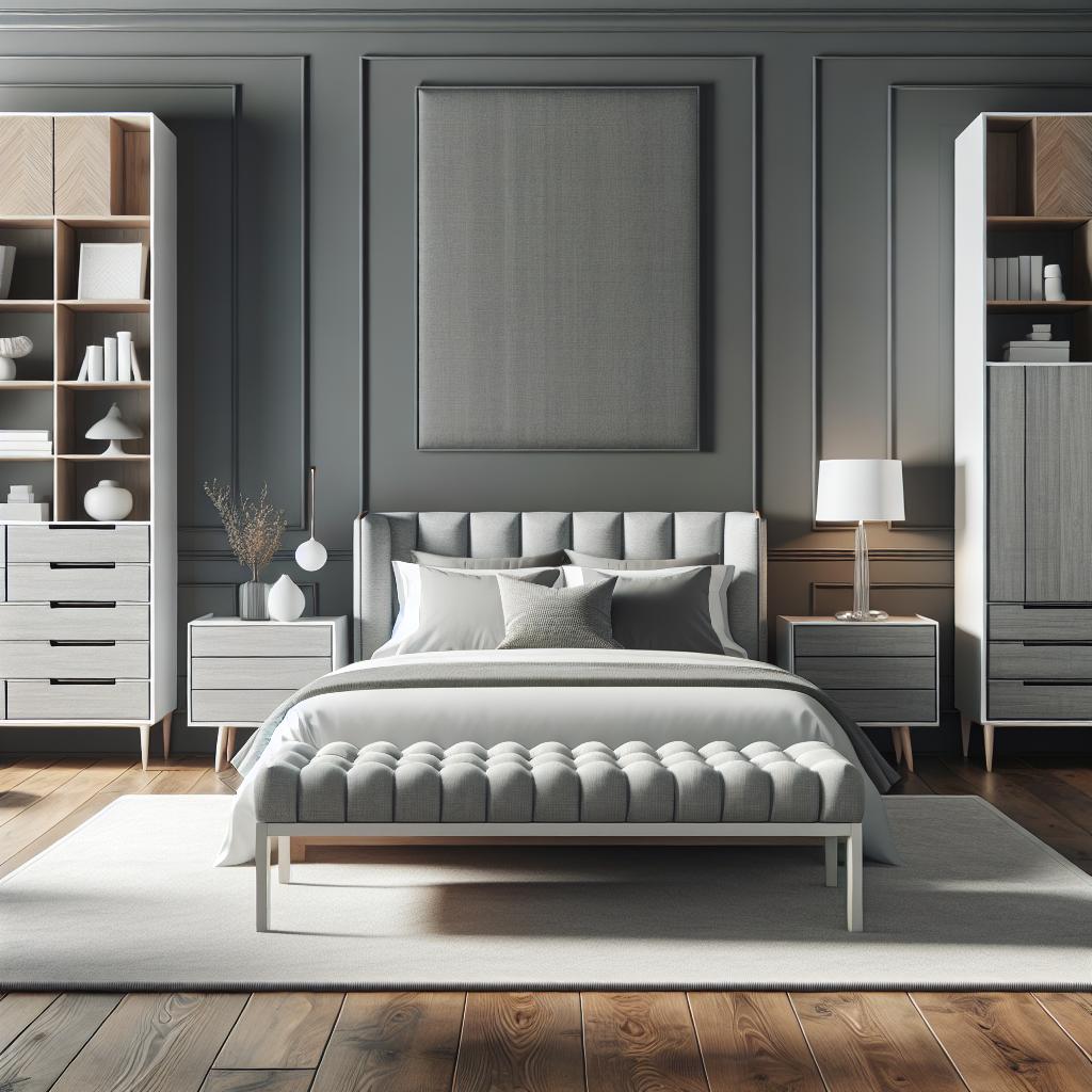 Furniture Choices For Grey-Themed Bedrooms