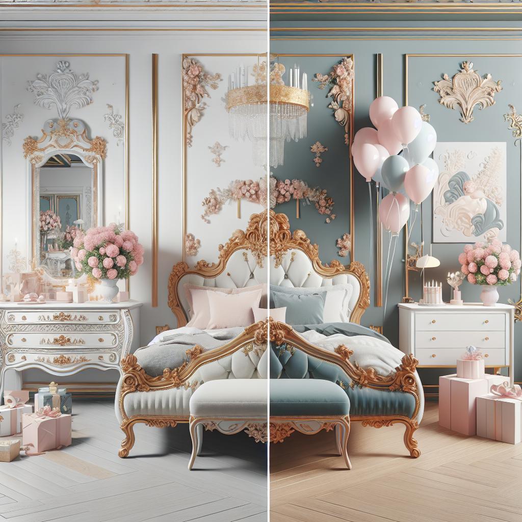 How To Mix And Match Birthday Bedroom Decoration Styles