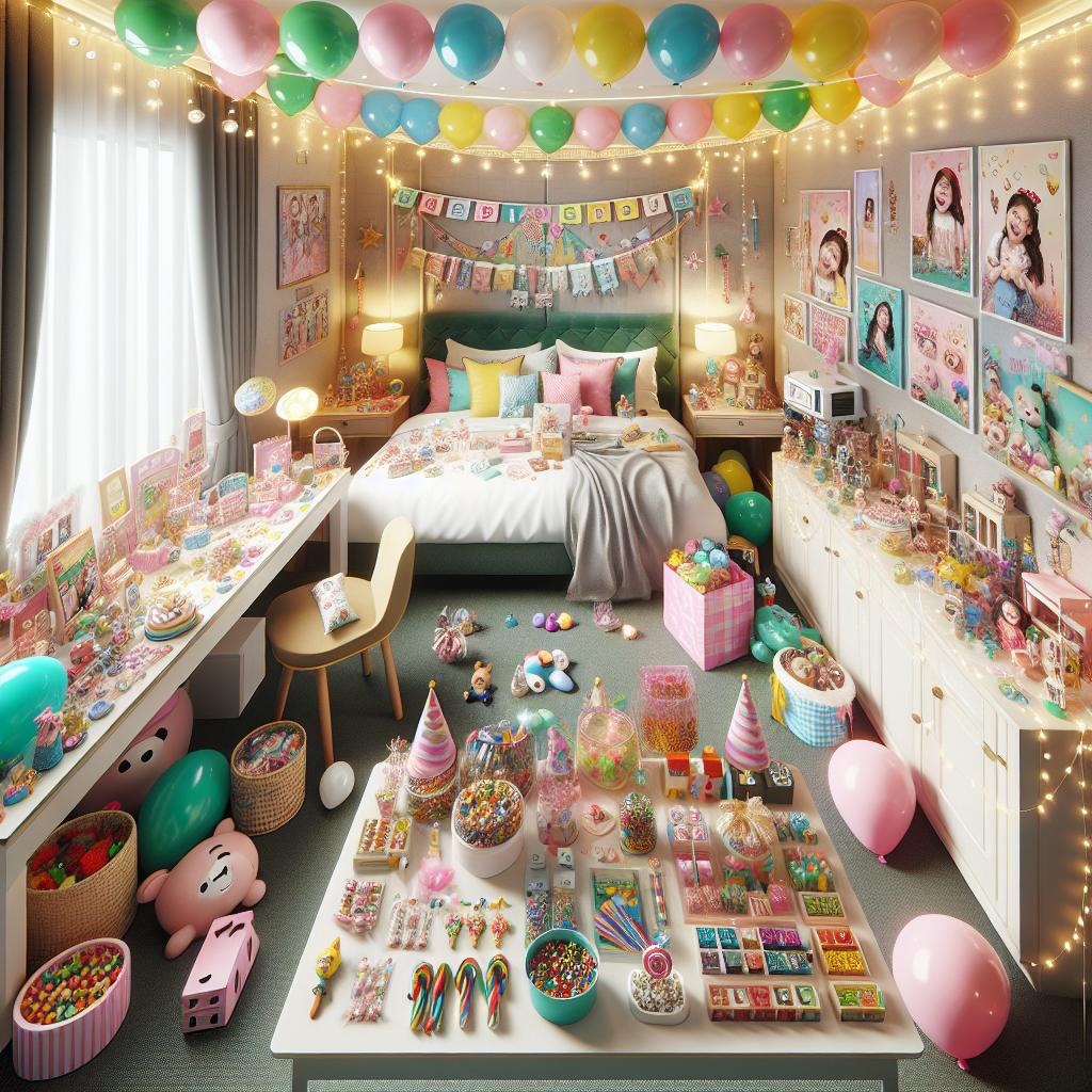 Incorporating Fun Activities Into Your Birthday Bedroom Setup