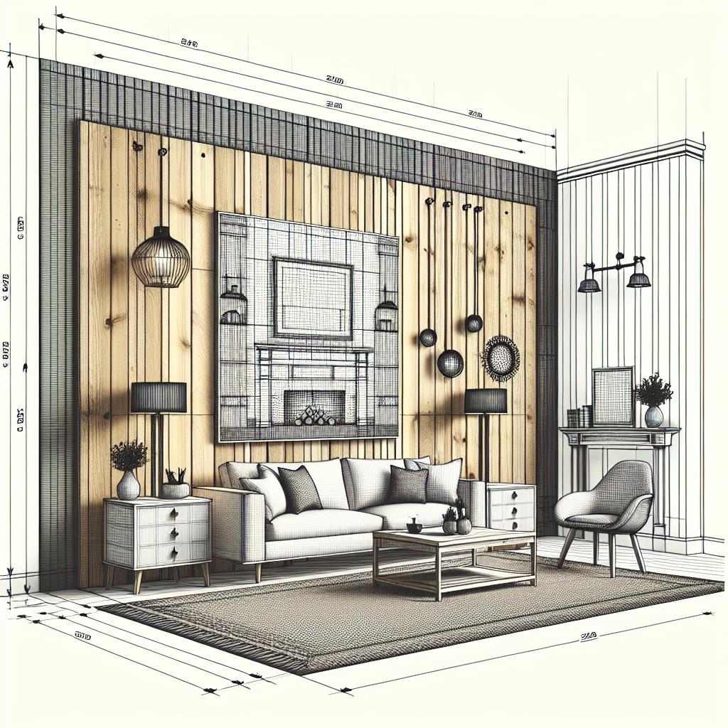 Key Elements To Consider For Your Living Room Shiplap Accent Wall