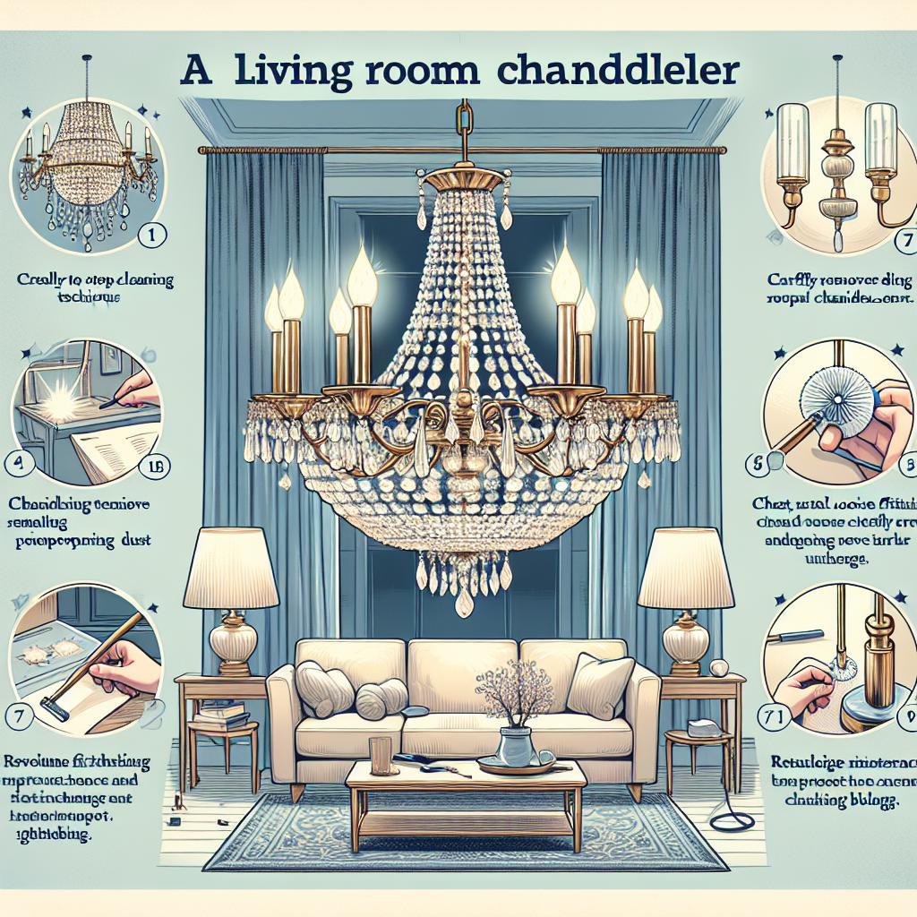 Maintaining Your Living Room Chandelier For Long-Lasting Elegance