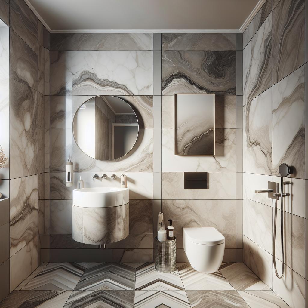 Marble-Look Tiles For A Luxurious Touch