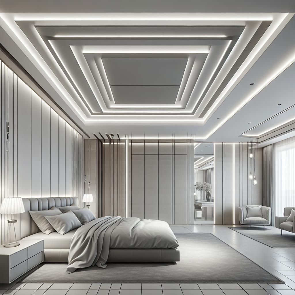 Modern Ceiling Designs For Contemporary Bedrooms