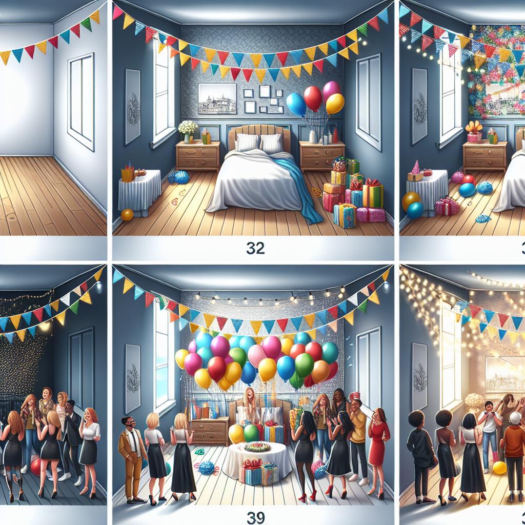 Summarizing Your Birthday Bedroom Decoration Journey