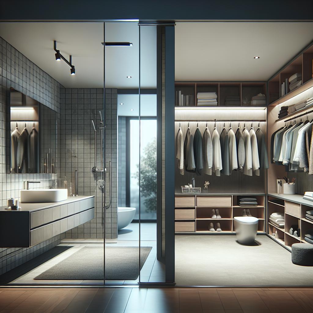 Why Combining Bathrooms With Closets Is A Great Idea